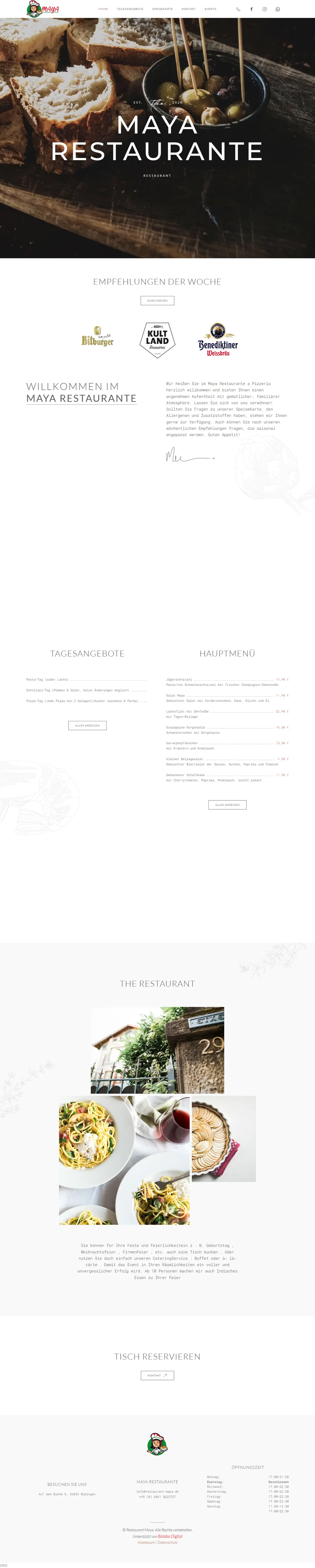 Restaurant & Pizzeria · Büdingen